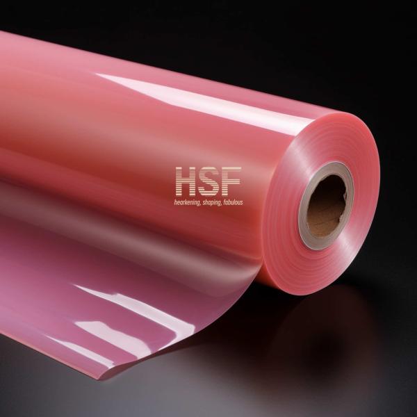 30 Micron Red Oriented Polyethylene Film Used For Creating Labels