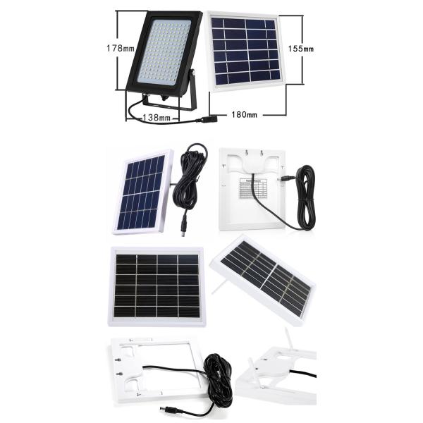 Энергосберегающие света потока датчика движения СИД солнечные, 20в греют фару приведенную белизной