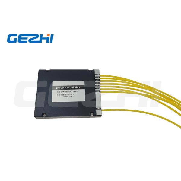 6+1CH CWDM MUX Module with ABS Box and SC/APC LC/APC Connector for FTTX Networks