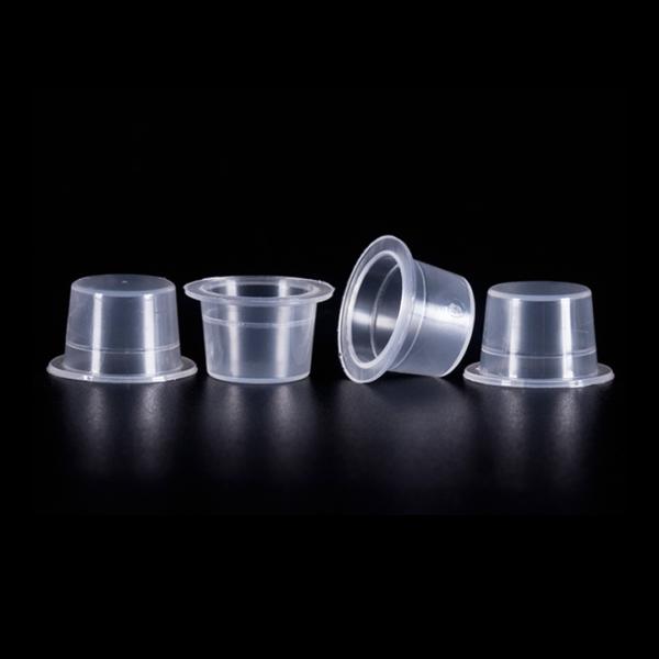 Чашки чернил татуировки PVC держатель чашки чернил пигмента макияжа пластиковой постоянный