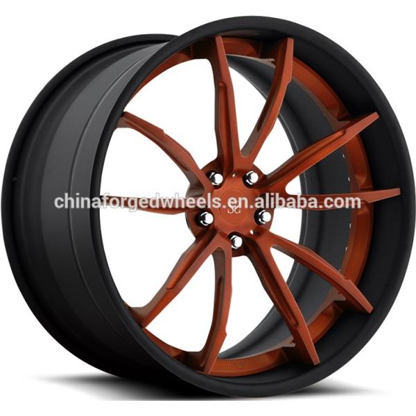 Для Nissan GTR подвергли механической обработке оправы цены 22 самое лучшее 5x114.3 глянцуют черное, который подгонял 2 выкованной части колеса сплава