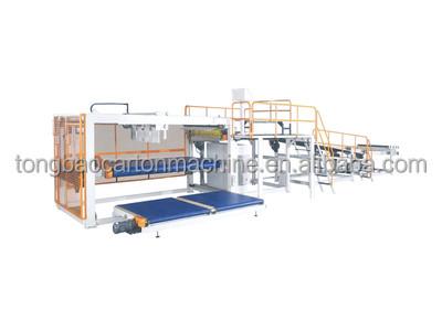 Máquina automática de linha de produção de cartão/papel ondulado de 2 3 5 camadas para fabricação