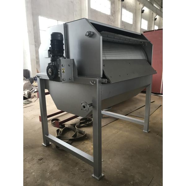 Stainless Steel Rotary Drum Filter For Wastewater Treatment , CE ISO SGS
