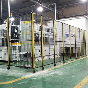 Modular Panel Safety System Robot Safety Fence For Quick Assembly And Protection In Industrial Robotic Applications