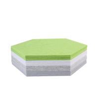 Planche acoustique en fibres de polyester pour la décoration murale