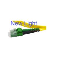 Cabo de remendo de fibra ótica Lc de PVC/LSZH modo do duplex da fibra multimodo do Lc ao único