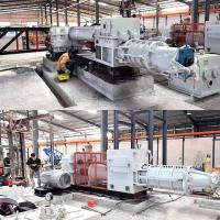 Processus de construction en Malaisie CBT Projet de ligne de production de brique de fabrication de la machine décorative avec une excavatrice multi-bouteille