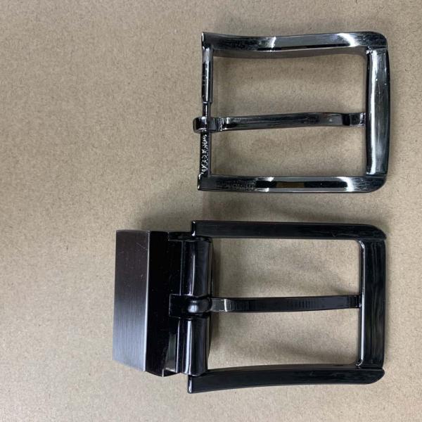 Single Pin Belt Buckle Hardware Brass Black 30mm 38mm 40mm