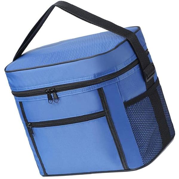 La comida campestre portátil empaqueta las telas materiales de Oxford del almuerzo del paño de Oxford de los materiales del almacenamiento de las telas frescas del bolso