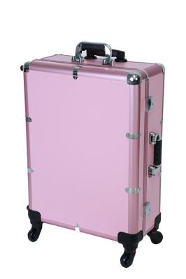 Caixas cor-de-rosa pretas feitas sob encomenda da composição com luz para a composição