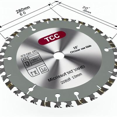 TCT Circular Saw Blade 280mm-1825mm 10 Degree Hook Angle