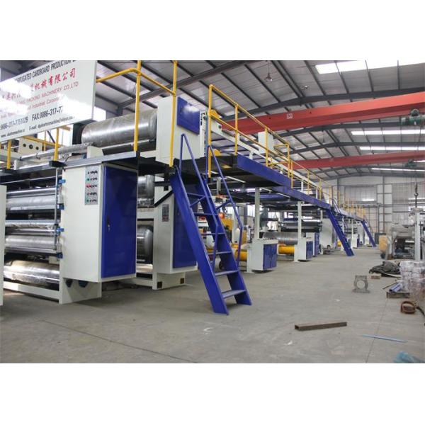 5 Layer Corrugated Carton Box Making Machine , Corrugation Plant Machinery