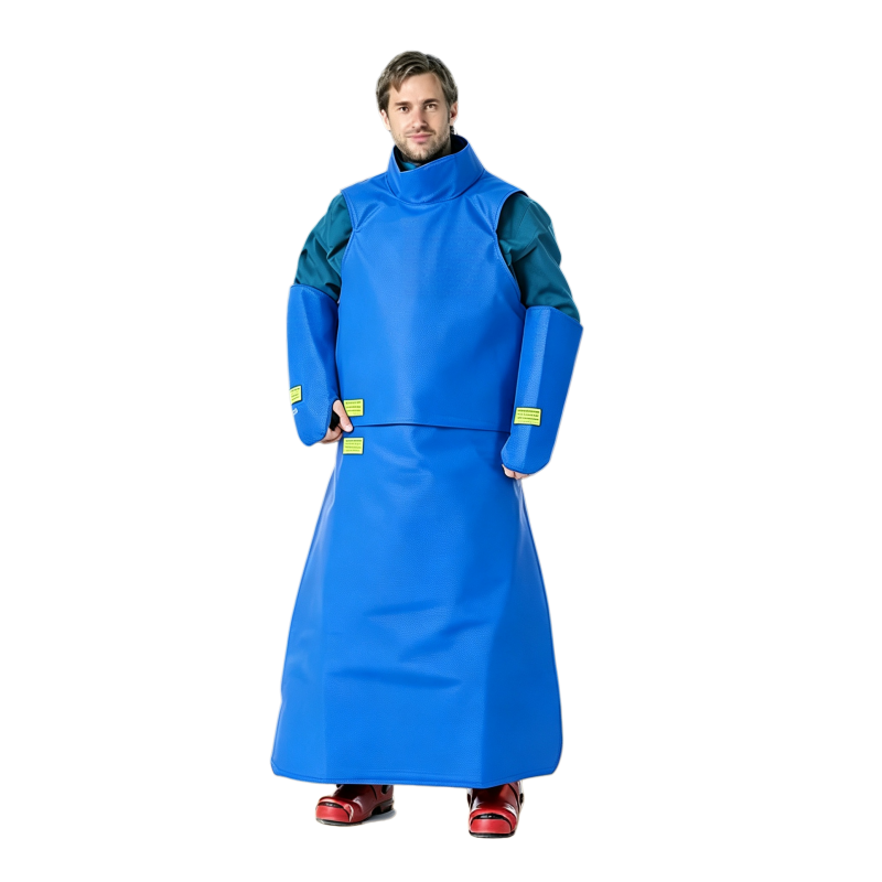 Durable Protective Work Clothes Multiple Sizes Water Jetting Vest With Apron