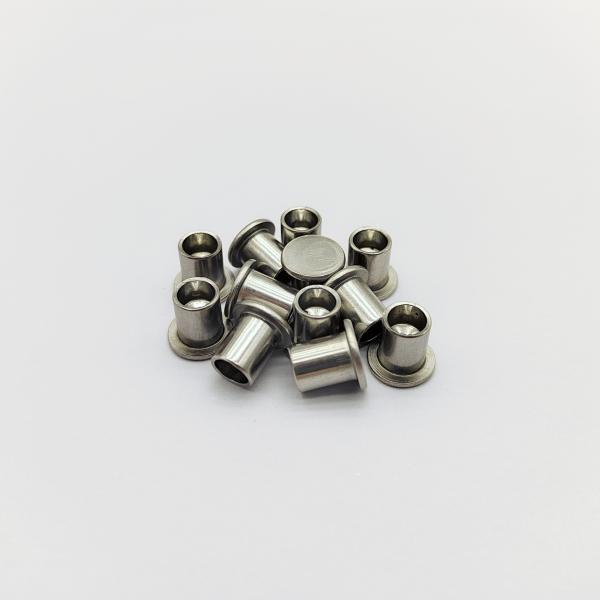 Rivets semi-tubulaires à tête plate en acier inoxydable A2 M2-M6