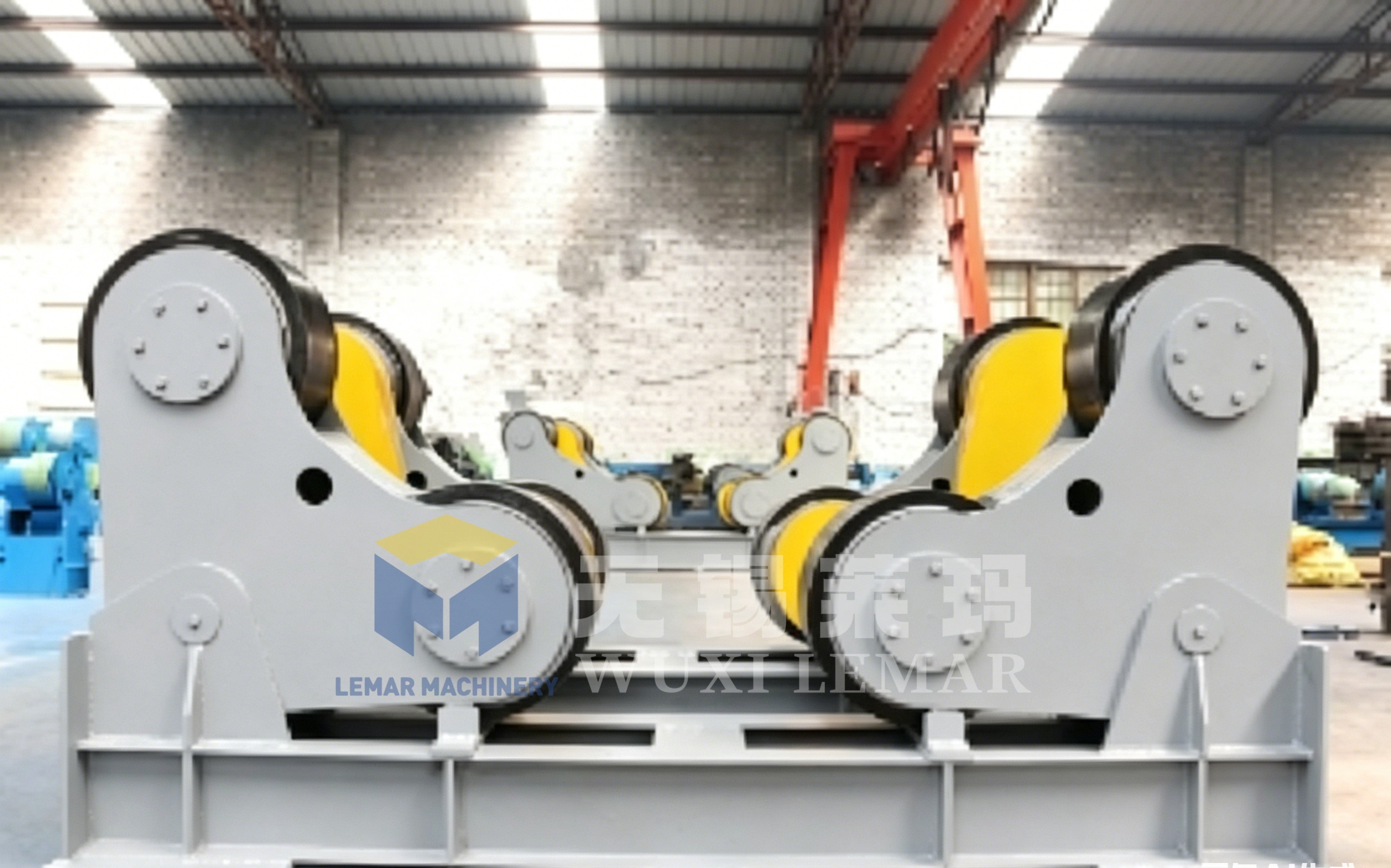 20 Ton Welding Rotator, Self-Aligning Welding Roller Bed for Tank, Pipe & Vessel Welding