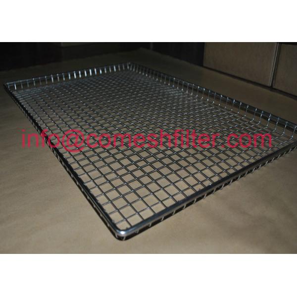 Метал пефорированный поднос 304 сетки обезвоживателя подноса выпечки печи дюйма 18кс26