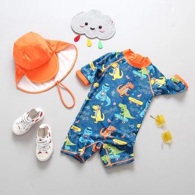Gradual Blue Boys Swimwear Sets Split Lively Outdoor Children'S Swimsuit  SPF50+