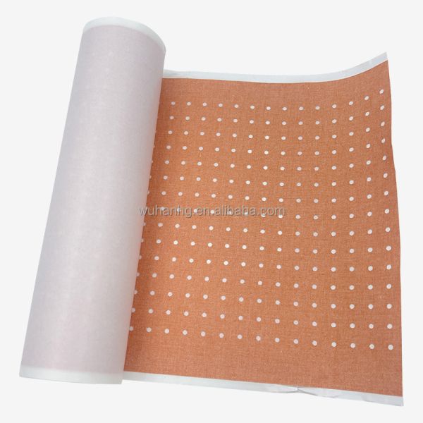 Skin Color Athletic Sports Tape Perforated Medical Cotton Tape With Zinc Oxide Glue