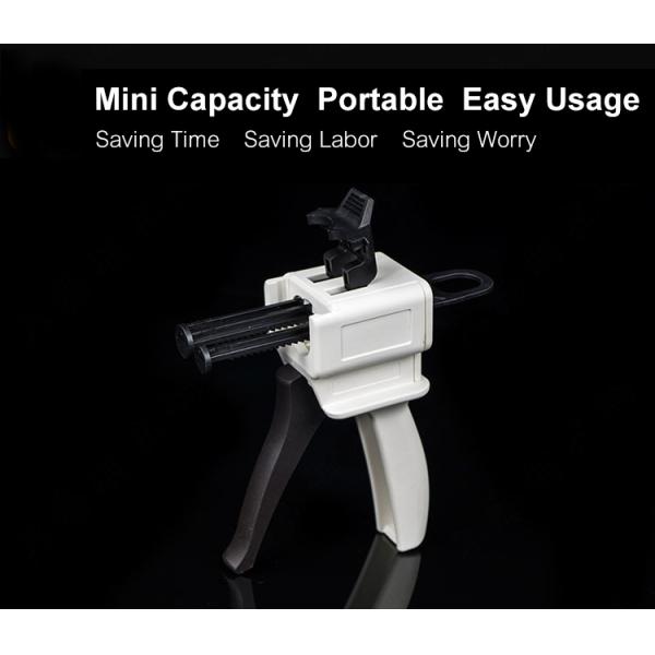 Tube Silicone Injection Gun 75ml 1:1 2:1 Silicone Impression Material In Dentistry