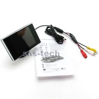 PAL / NTSC Safety 3. 5 Inch 0.53W 640 * 480 Vehicle Rear View Monitor Cameras