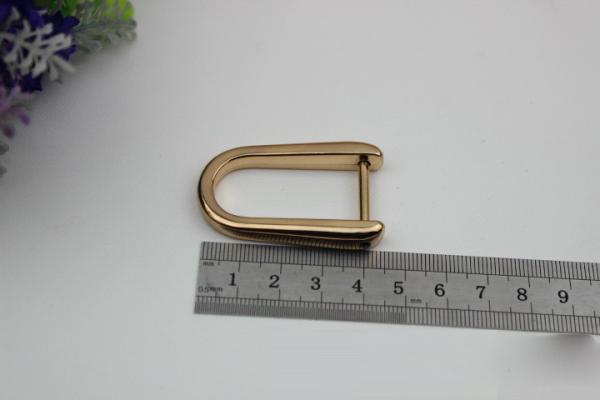 Guangzhou decoration accessories zinc alloy hardware bag d ring buckle 20MM