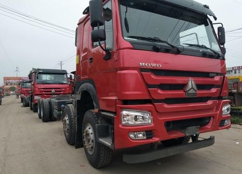 8x4 12 Wheeler Drive Heavy Duty Mining Dump Tipper Truck For Transporting Sand / Stone Ore ZZ3317N3067W