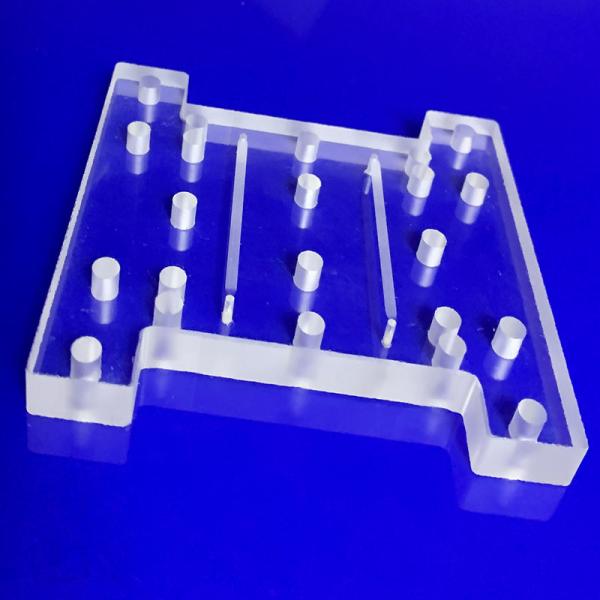 CNC Customize High Temperature Quartz Glass Plate For Curing Machine