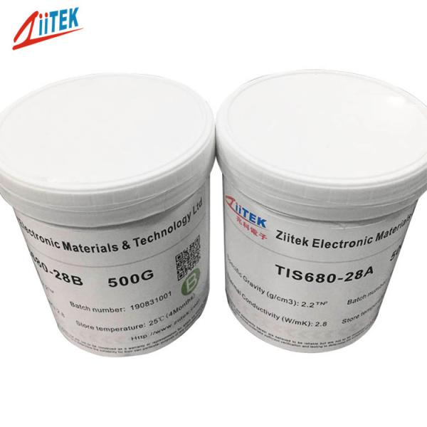 De silicone composé conducteur LED résistante au feu de mise en pot thermiquement allumant l'écarteur de la chaleur