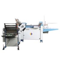 máquina resistente da dobradura do papel 380V A3 com a roda da sução de três furos