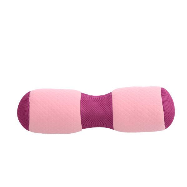 450g Yoga Neck Pillow , 37*10cm Polyester Fiber Sponge Foam Pillow