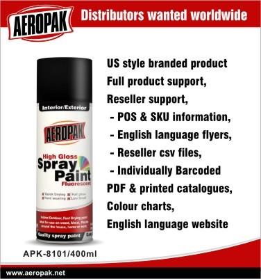 Outdoor Aerosol Spray Paints For Concrete , Thermoplastic Acrylic Resin