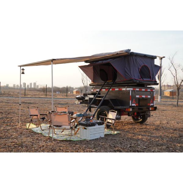 Factory Price 4x4 Small Mini Trailer Off-road Vehicle Standard Camping Trailer Outdoor Self-driving Camper Travel Trailer