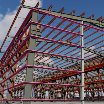 Durable Steel Structure Construction Building with ISO Certification