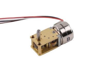 2 - motor deslizante alinhado micro precisão da fase 15mm com caixa de engrenagens do sem-fim