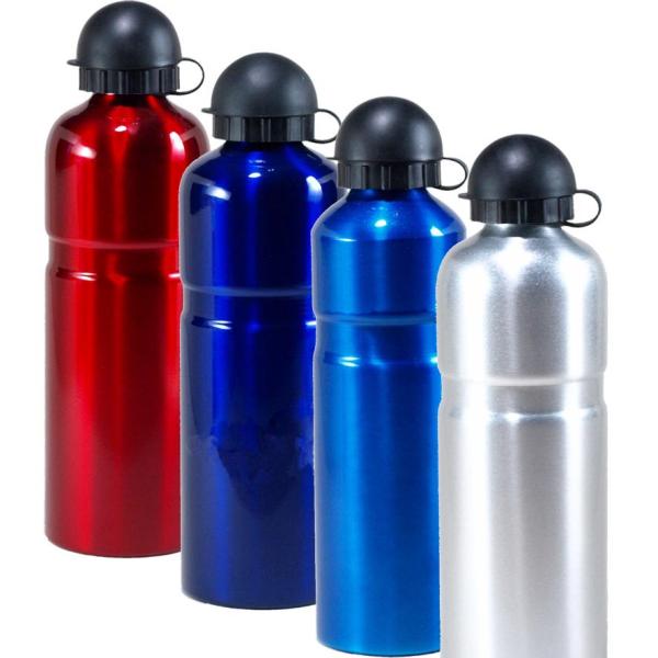 Leakproof Aluminum Sports Water Bottle 750ml With Customized Logo Printing