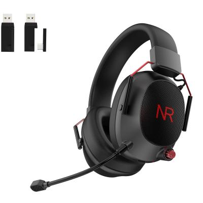 2.4GHz LED Light Écouteurs de jeu sans fil 16 Ohms Impédance Pour PS4 PC PS5 Gamer