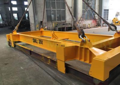 Light Weight Semi Automatic Container Spreader Bar For Handling ISO Containers