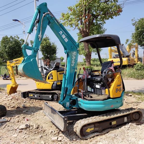 U-20 Used Kubota Excavators Japan Brand Excavator Mini 2365kg Machine Used For Digging
