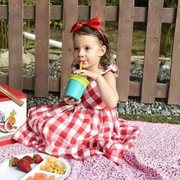Reusable Silicone Straw – Soft, Flexible, Food-Grade, Cuttable & Portable