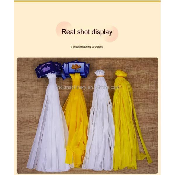 Customizable Supermarket Packaging Plastic Net Bag for Ginger Garlic Vegetable and Fruit