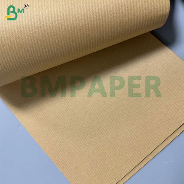 80gsm Yellow Striped Kraft Paper For Stand Up Pouches 50 X 70cm Custom Size 80gsm Yellow Striped Kraft Paper For Stand Up Pouches 50 X 70cm Custom Size