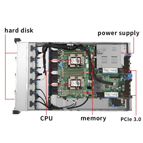 Stock 2U Rack Enterprise Server SR588 The Ideal Choice for Office Workflow Enhancement