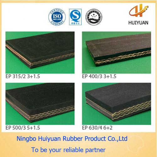 Moulded Edge Cotton Canvas Rubber Conveyor Belt made in China (CC-56)