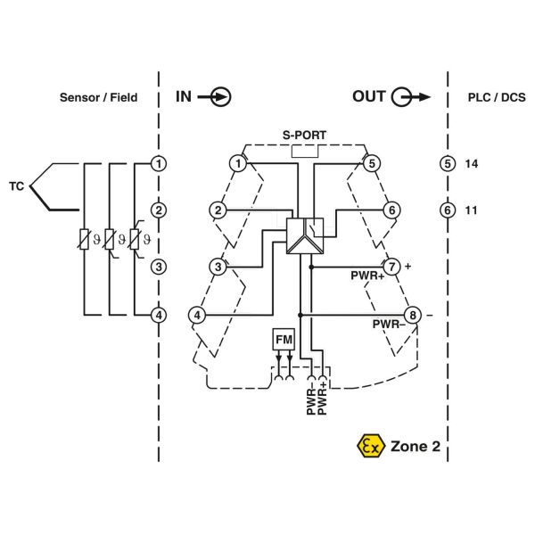 Phoenix Contact Original Screw Terminal Relay 2905632 MINI MCR-2-T-REL - Limit value switch
