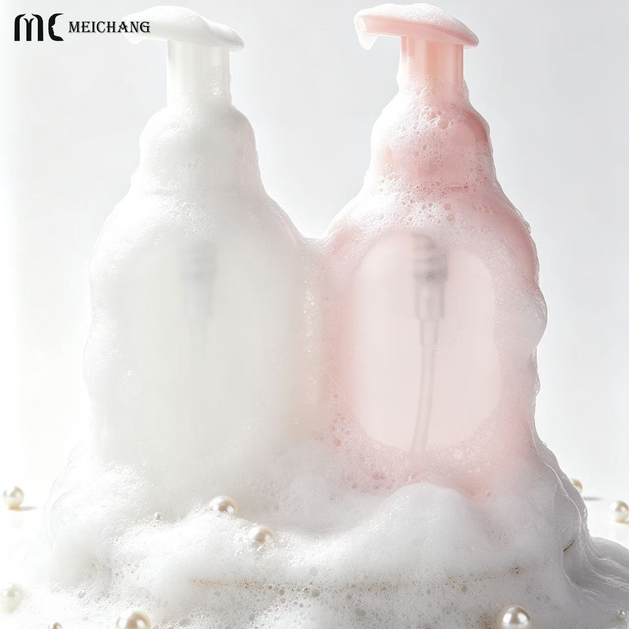600ml PET Foaming Pump Bottle for Foaming Hand Soap Packaging(MC-1803)