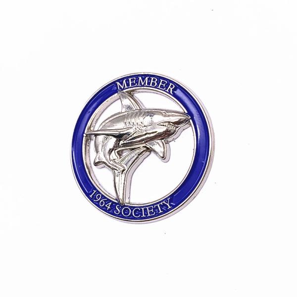 1 Inch 1.25 Inch Antique Lapel Pins , Size Custom Gold Lapel Pins For Souvenir