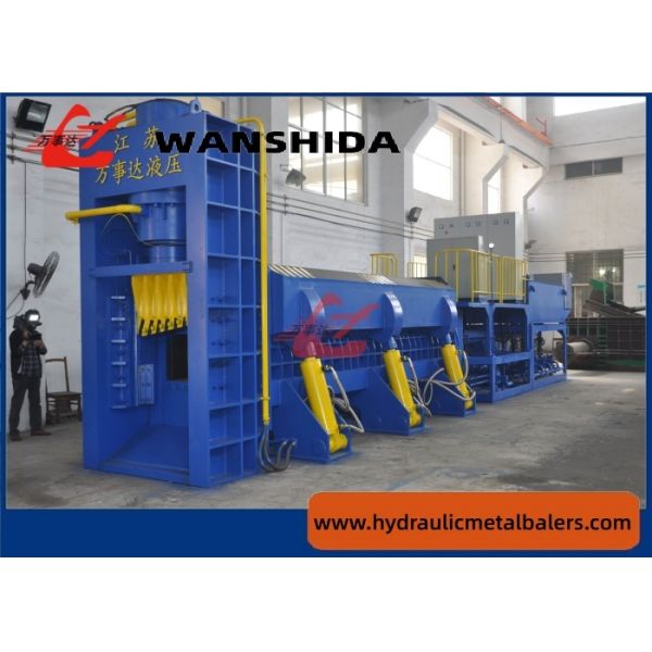 Combined Scrap Metal Shearing & Baling System