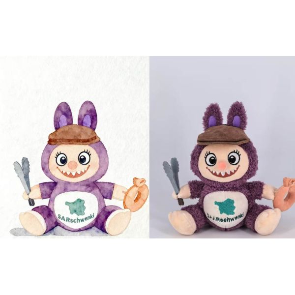 Personalized Plush Cuddle Pillow Set Soft Toys Pillows Customized Size