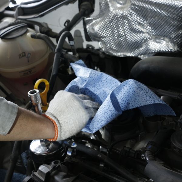 100% Polypropylene Industrial Wipe for Oil Absorbing and Grease Removing Eco-Friendly Meltblown Wipe