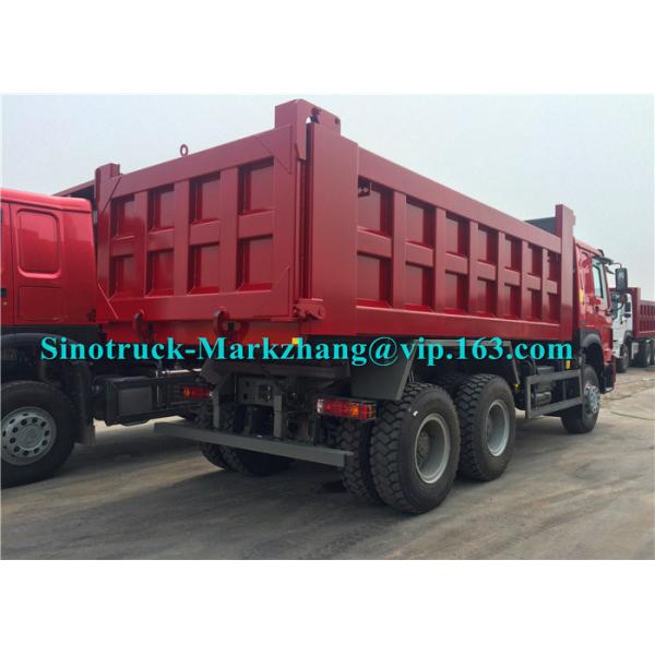 30 Cubic Meter 6x4 Tipper Truck , Automatic Transmission Dump Truck For Mining